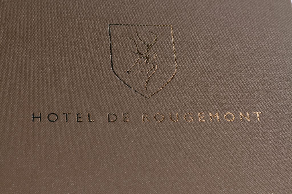Hotel de Rougement Speisekarte